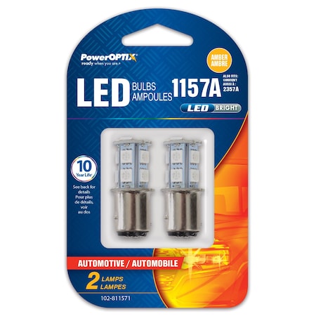 Mini LED Bulb 1157A Amber 2/cd